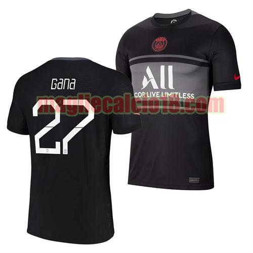 maglia paris saint germain 2021-2022 terza idrissa gueye 27