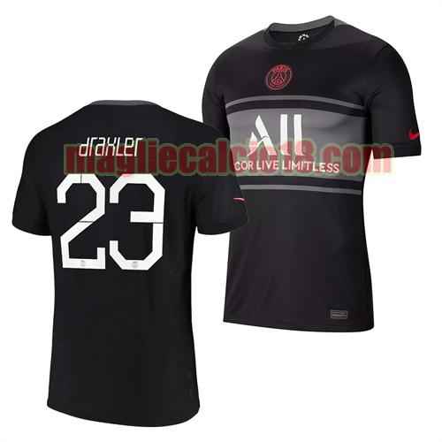 maglia paris saint germain 2021-2022 terza julian draxler 23