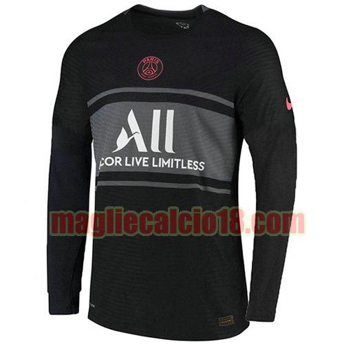 maglia paris saint germain 2021-2022 terza manica lunga