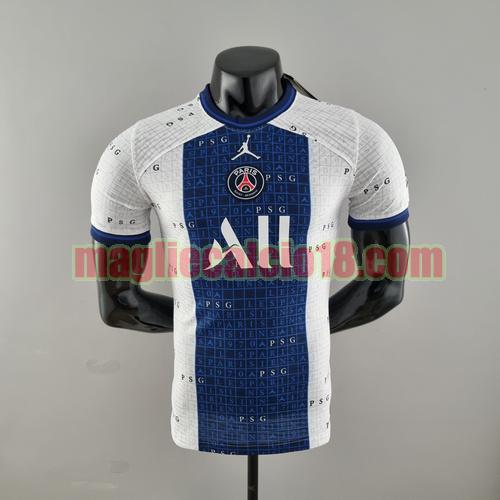 maglia paris saint germain 2022-2023 classic edition player version blu bianco