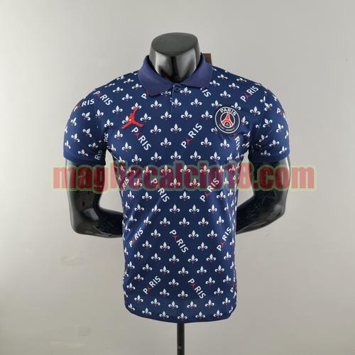 maglia paris saint germain 2022-2023 jordan co branded blu