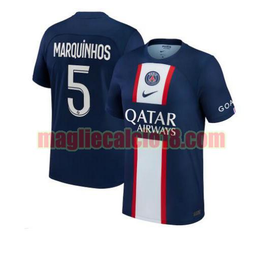 maglia paris saint germain 2022-2023 prima marquinhos 5