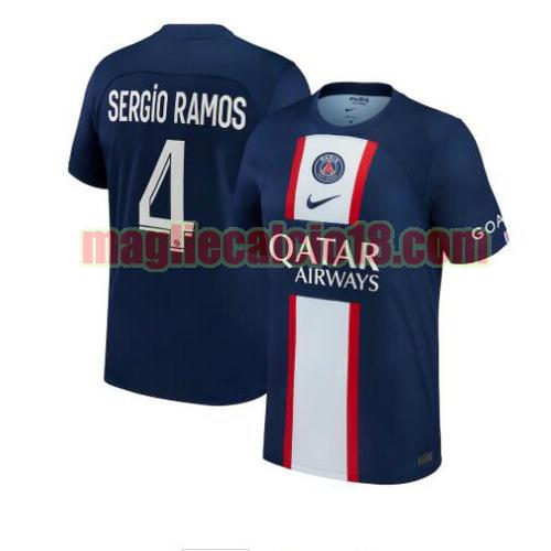 maglia paris saint germain 2022-2023 prima sergio ramos 4