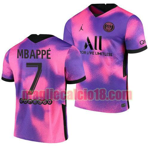maglia paris saint germain 2022 fourth kylian mbappe 7
