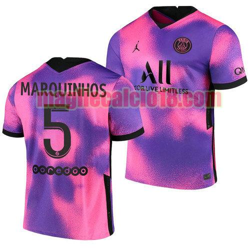 maglia paris saint germain 2022 fourth marquinhos 5