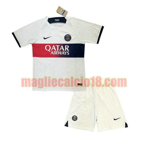 maglia paris saint germain 2023-2024 bambino seconda