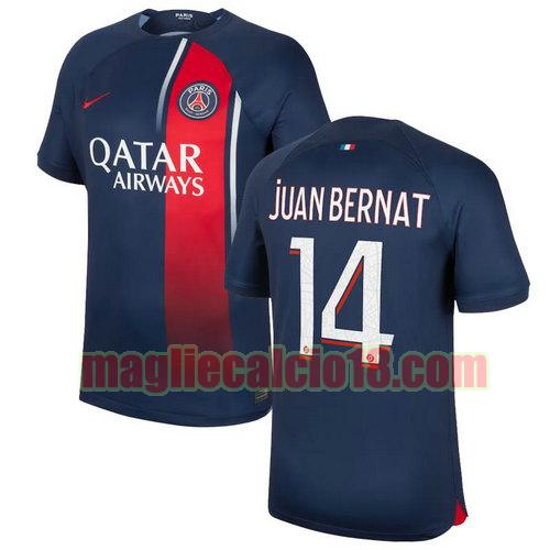 maglia paris saint germain 2023-2024 juan bernat 14 prima