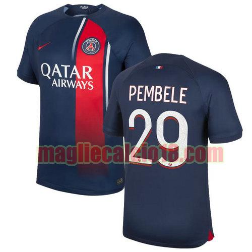 maglia paris saint germain 2023-2024 pembele 29 prima