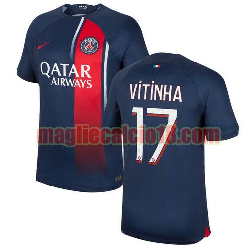 maglia paris saint germain 2023-2024 vitinha 17 prima