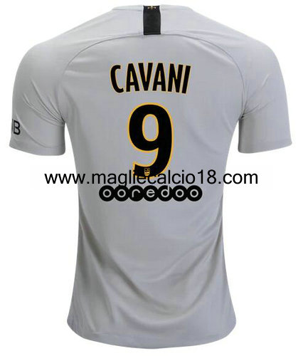 maglia paris saint germain Cavani seconda divisa 2018-2019