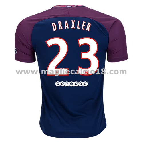 maglia paris saint germain Draxler prima divisa 2018-2018