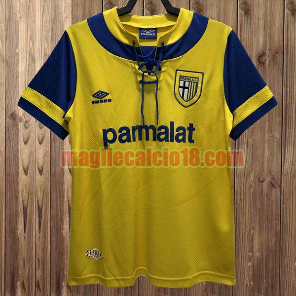 maglia parma 1993-1995 seconda giallo