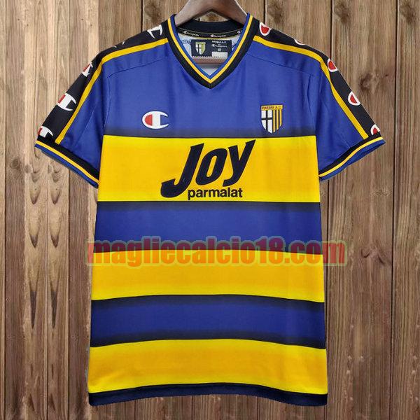 maglia parma 2001-2002 prima giallo