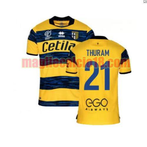 maglia parma 2021-2022 seconda thuram 21