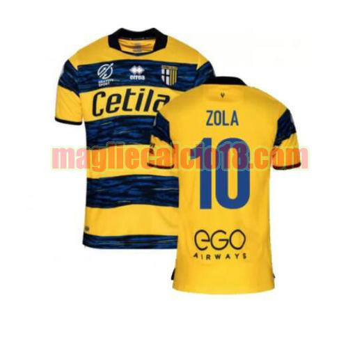 maglia parma 2021-2022 seconda zola 10