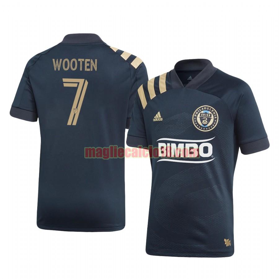 maglia philadelphia union 2020-2021 prima andrew wooten 7