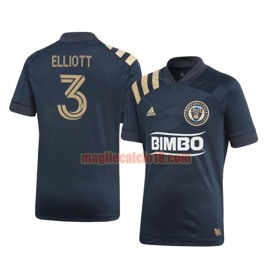 maglia philadelphia union 2020-2021 prima jack elliott 3