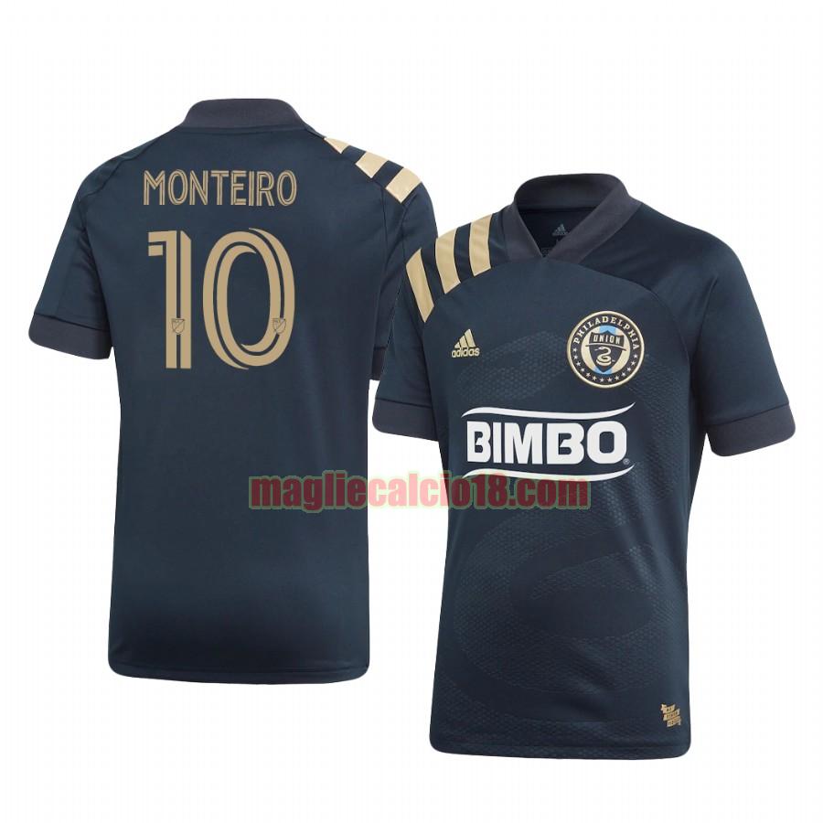 maglia philadelphia union 2020-2021 prima jamiro monteiro 10