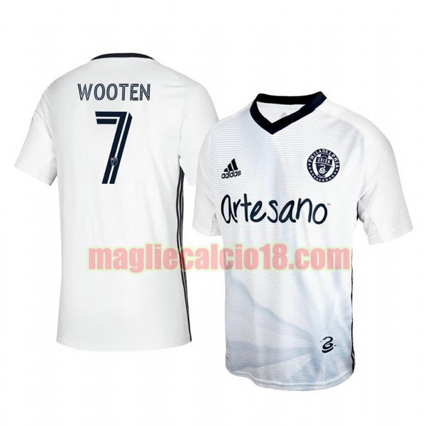 maglia philadelphia union 2020-2021 seconda andrew wooten 7