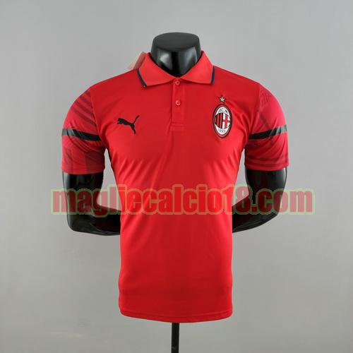 maglia polo ac milan 2022-2023 rosso