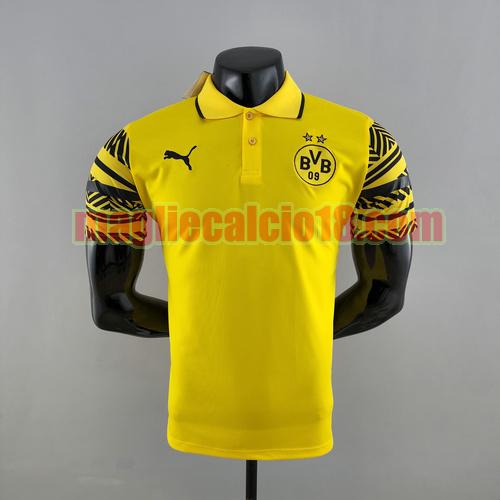 maglia polo borussia dortmund 2022-2023 giallo
