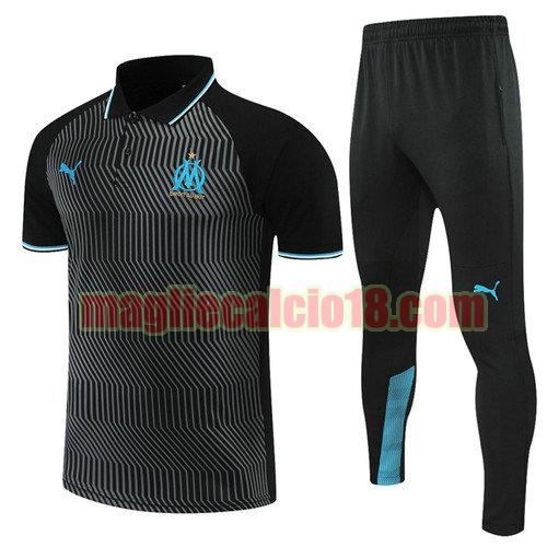maglia polo calcio olympique marsiglia 2021-2022 marina militare