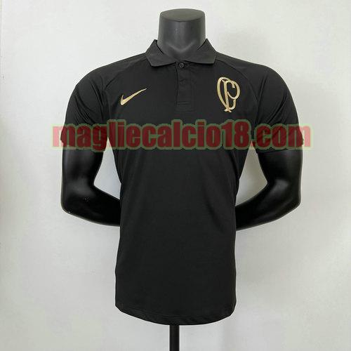 maglia polo corinthians 2022-2023 nero a poco prezzo