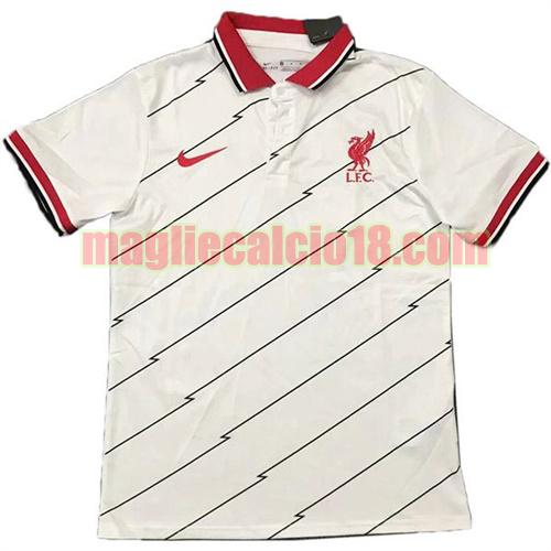 maglia polo liverpool 2021-2022 bianco