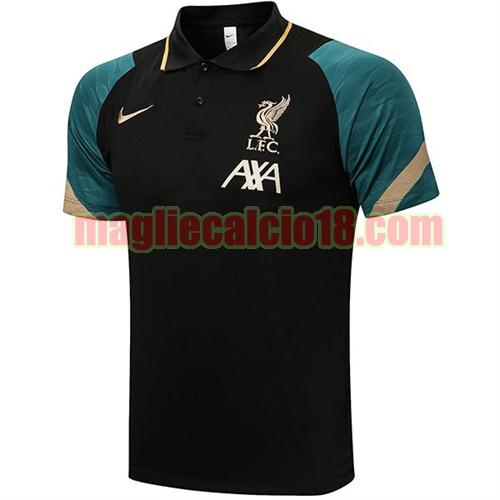 maglia polo liverpool 2021-2022 nero