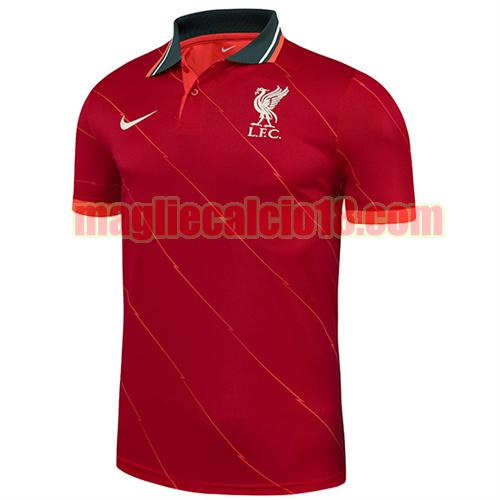 maglia polo liverpool 2021-2022 rosso