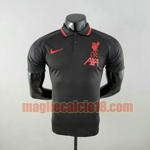 maglia polo liverpool 2022-2023 nero