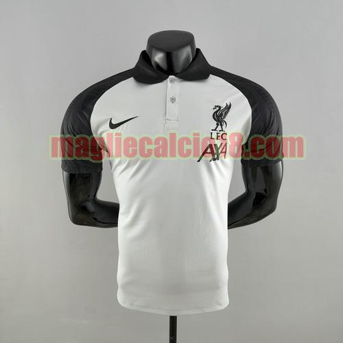 maglia polo liverpool 2022-2023 nero bianco
