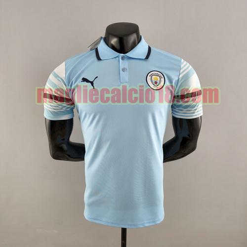 maglia polo manchester city 2022-2023 azzurro
