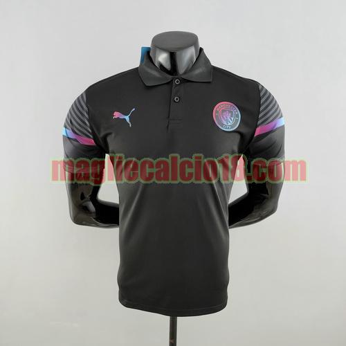 maglia polo manchester city 2022-2023 nero
