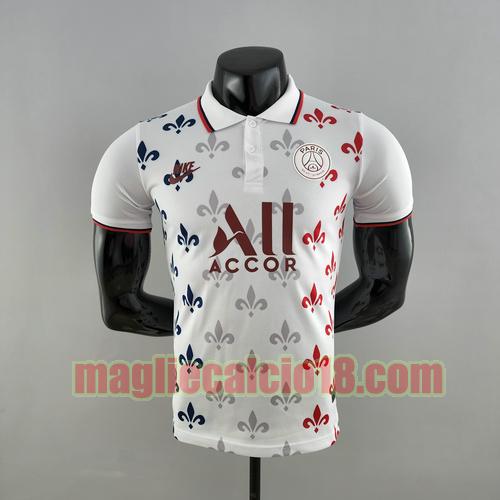 maglia polo paris saint germain 2022-2023 bianco