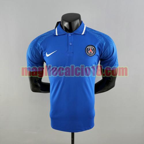 maglia polo paris saint germain 2022-2023 blu