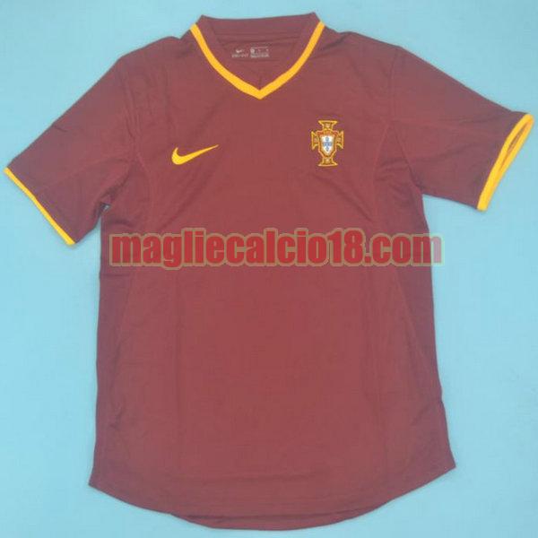 maglia portogallo 2000 prima rosso