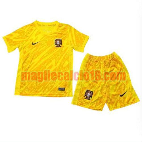 maglia portogallo 2024 bambino portiere