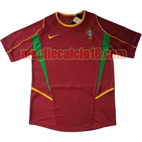 maglia portogallo coppa del mondo 2002 prima divisa manica corta