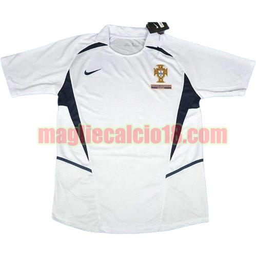 maglia portogallo coppa del mondo 2002 seconda divisa manica corta