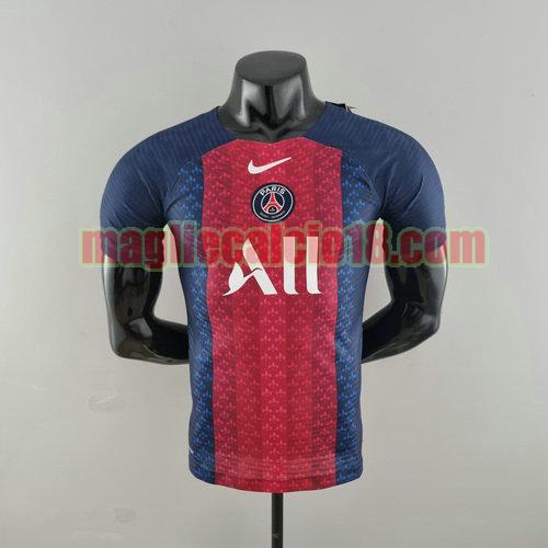 maglia psg 2022-2023 joint version player version rosso & blu