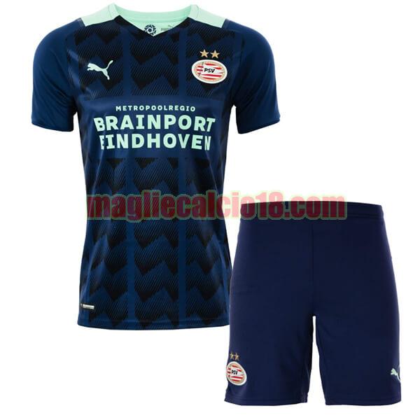 maglia psv eindhoven 2021-2022 seconda bambino