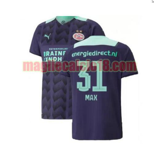 maglia psv eindhoven 2021-2022 seconda max 31