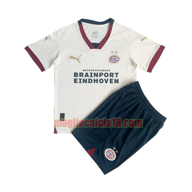 maglia psv eindhoven 2023-2024 bambino seconda