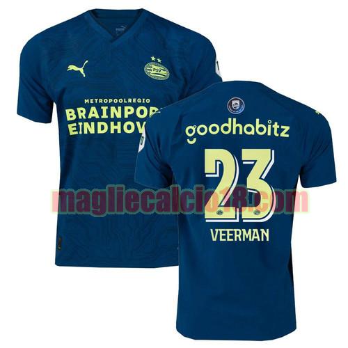 maglia psv eindhoven 2023-2024 veerman 23 terza