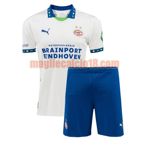 maglia psv eindhoven 2024-2025 bambino terza