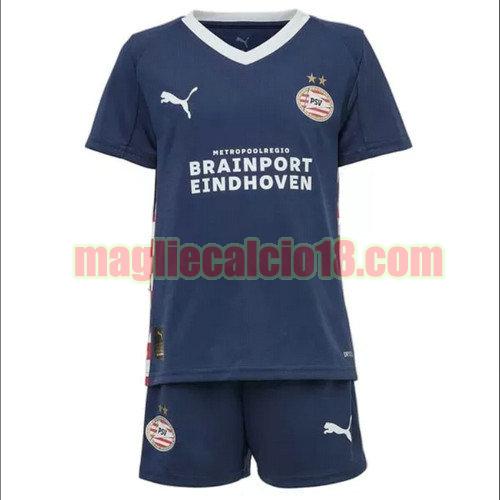 maglia psv eindhoven 2025-2026 bambino seconda