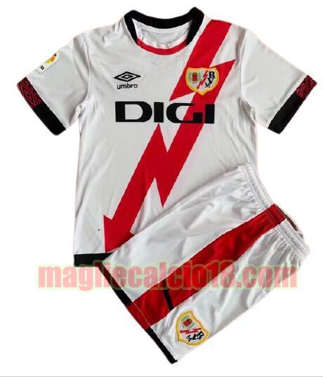 maglia rayo vallecano 2021-22 prima bambino