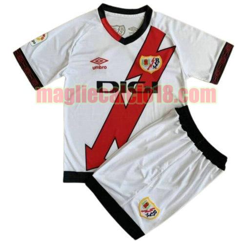 maglia rayo vallecano 2022-2023 bambino prima