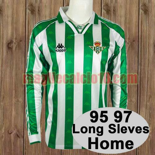 maglia real betis 1995 1997 prima manica lunga